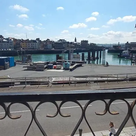 T2 60m² vue panoramique sur port et mer Dieppe Extérieur photo